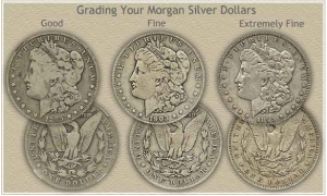 Morgan dollars grade example